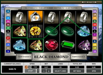 Machine à sous Black Diamond
