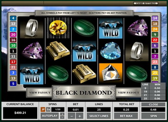 Machines a sous gratuites Black Diamond