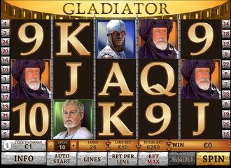 Machine a sous gratuit Gladiator