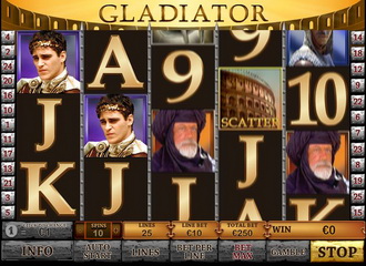 Jeux machine a sous Gladiator