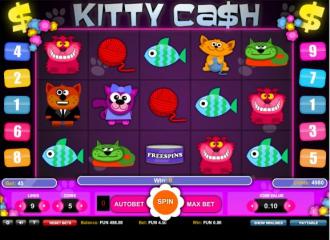 Jeux de machine a sous Kitty Cash
