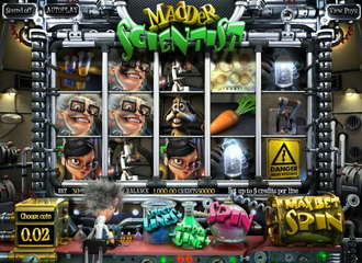 Machine a sous gratuite Madder Scientist