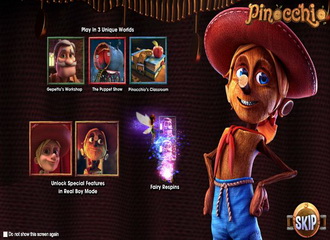 Machine a sous gratuit Pinocchio