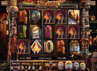 Jeux machine a sous Pinocchio