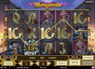 Casino machine a sous Royal Masquerade