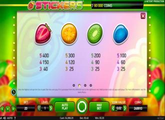 Machine a sous gratuite Stickers