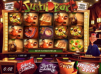 Jeux de machine a sous Sushi Bar