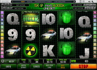 Machine a sous gratuit The Incredible Hulk