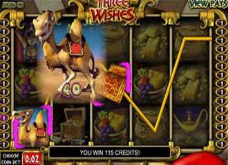 Casino machine a sous Three Wishes