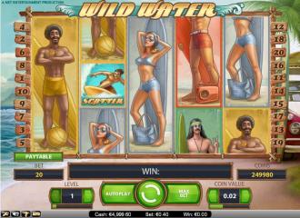 Jeux de machine a sous Wild Water
