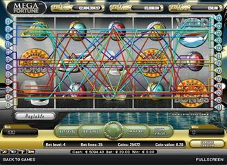 Machine a sous gratuite Mega Fortune