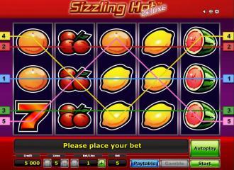 Machines a sous Sizzling Hot Deluxe