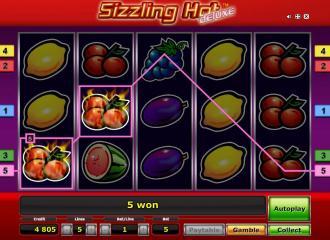 Machine a sous gratuite Sizzling Hot Deluxe