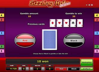 Machine a sous gratuite sans telechargement Sizzling Hot Deluxe