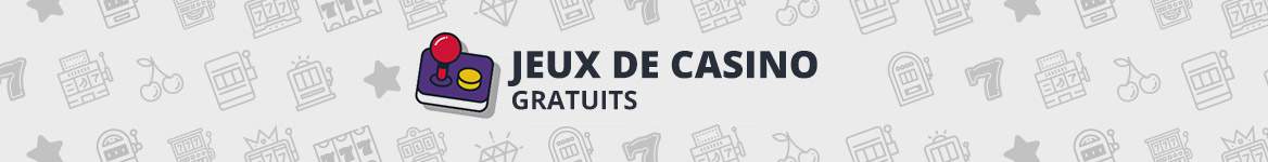 jeux de casino gratuits