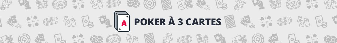 Poker à 3 cartes