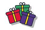 differents cadeaux