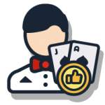Jouer au black jack en ligne gratuit avec des croupiers r&eacute;els