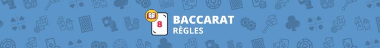 Regle Baccarat