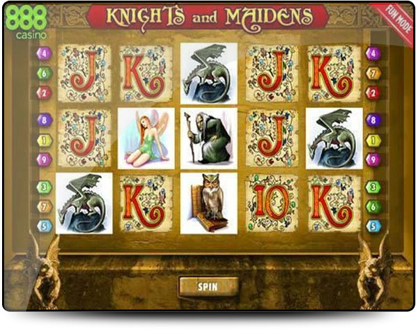 machine a sous knight and maidens 888 Gaming casino