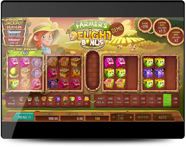 machine a sous diamond double wheel Air Dice casino