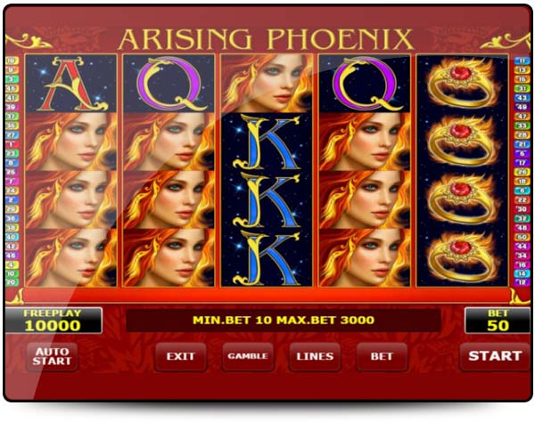 arising phenix islot amatic gaming