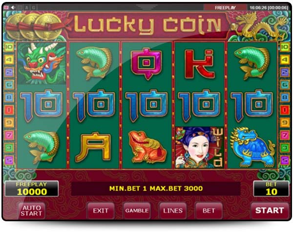 lucky coin islot amatic gaming