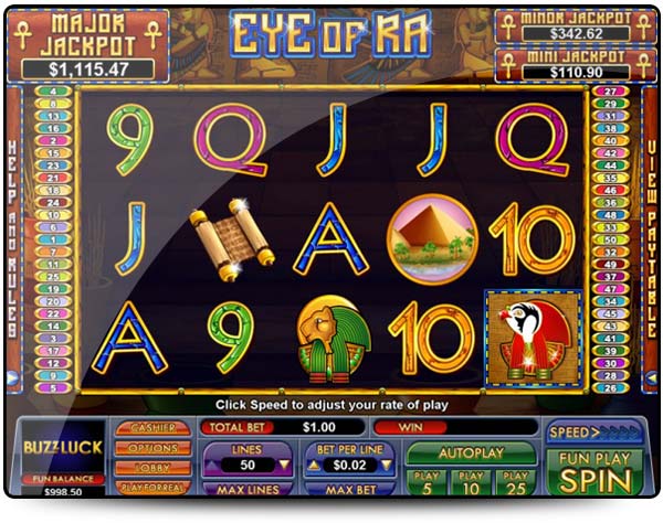 eye of ra islot amatic gaming