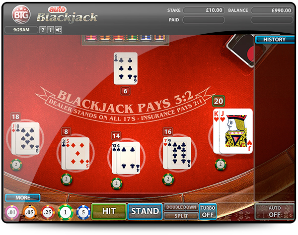 blackjack Big Time Gaming casino