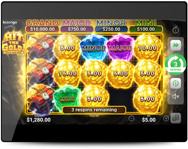 machine a sous hit the gold Booongo Gaming