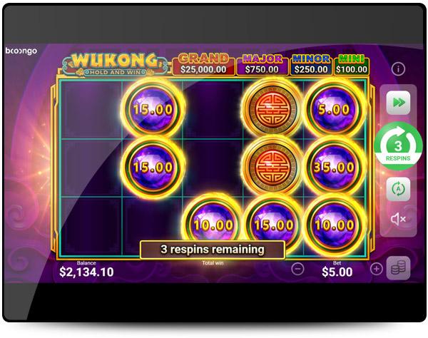 machine a sous wukong Booongo Gaming