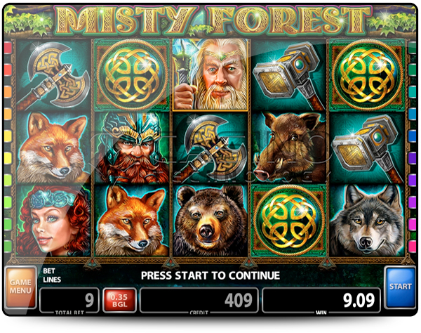 machine a sous misty forest Casino Technology Casino