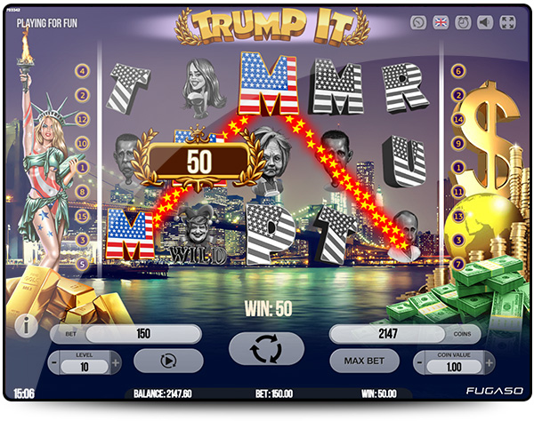 machine a sous trump it Fugaso Gaming casino