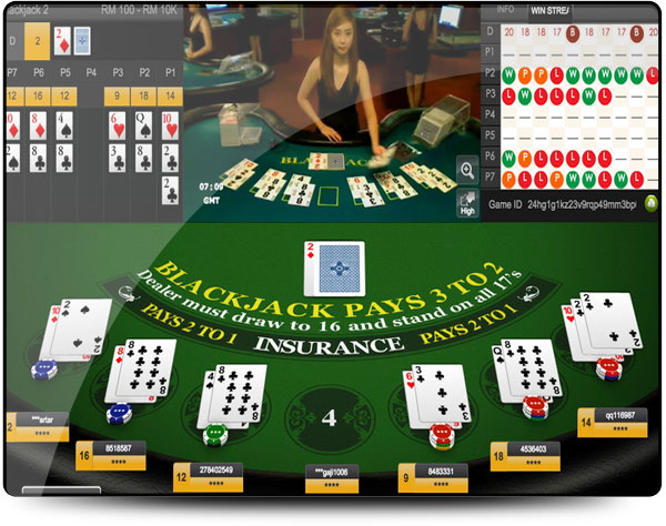 jeu de table live Casinos Ho Gaming