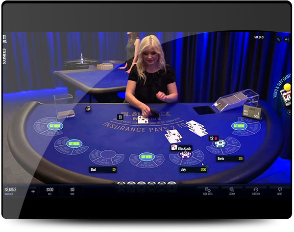 blackjack live Casinos LuckyStreak