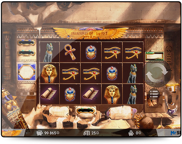 machine a sous Egypte MrSlotty