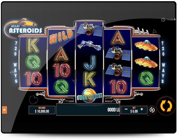 Asteroids machine à sous PariPlay