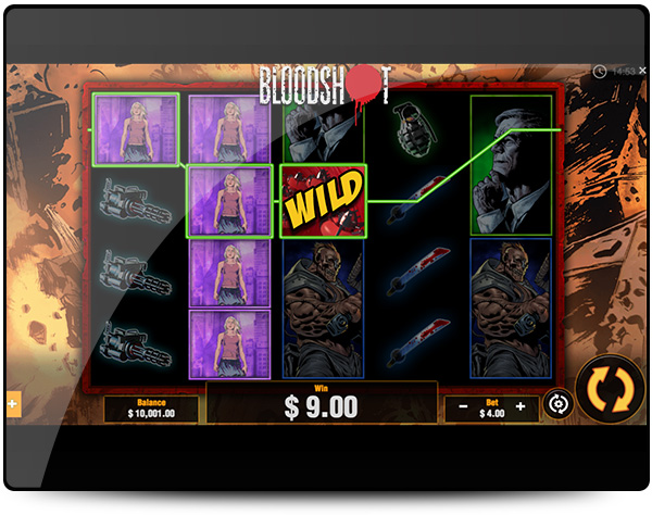 Bloodshot machine à sous PariPlay