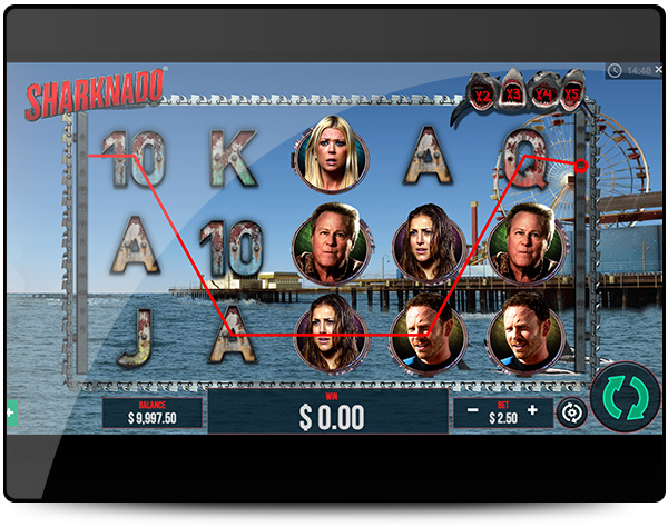 Sharknado machine à sous PariPlay