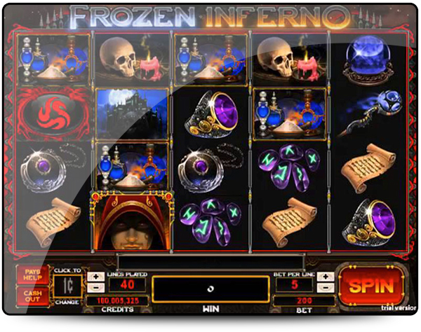 machine a sous frozen inferno Casinos SG Interactive