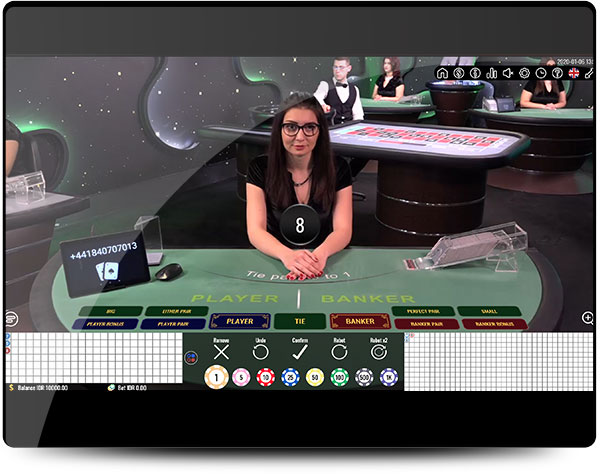 live baccarat Casinos Vivo Gaming