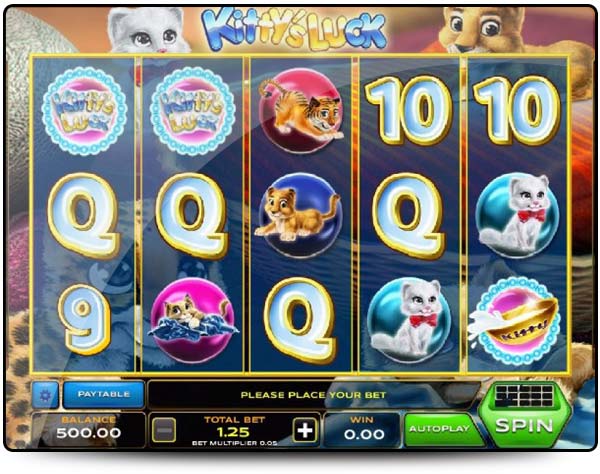 machine a sous kitty's luck Xplosive Slots