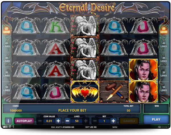 machine a sous eternal desire zeus play