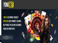 Profitez dès maintenant du bonus de bienvenue Yonibet de 500 $