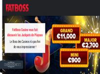 Les Jackpots de Playson enfin disponibles sur FatBoss Casino